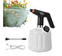 Genérico Portable Plant Mister - 2L Rechargeable Garden Sprayer for Lawn Care | Cordless Electric Design, Indoor Outdoor Fertilizing Cleaning Tool for Patio Yard Wash Home Gardening Convenience