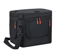 Genérico Portable Power Station Carrying Case with Zipper Mic Pocket, Power Station Handbag, Durable Storage Bag for Outdoor Camping,Travel,Hiking,and Emergency Kits