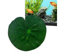 Genérico Portable Realistic Lily Pads, Artificial Floating Foam 18cm, with Leaves System, Lightweight Quality Design Unit, Easy Place Gear, Water Lily Pads Decor, for Pond Pool Aquarium Patio Garden