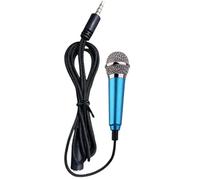 Genérico Portable Recording Voice Microphone, 5.8cm, Aluminum Alloy Mini Vlogging Gear, Compact External Audio Tool for Social Media, Content Creation, Interviews
