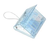 Genérico Portable Refillable Journal - A7 Tri-Fold Planner Notebook, Detachable Pages Writing Organizer, Compact School College Gear Balance, Classroom Functional Tool, Travel Journals for Office