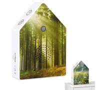 Genérico Portable Singing Bird White Noise Machine,Soothing Music Device with Timer and Motion Sensor,Singing Bird Sound Device for Bedroom Bathroom Garden Yoga Travel