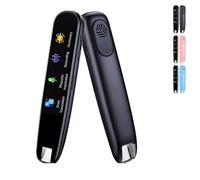 Genérico Portable Smart Scanning & Reading Translators, 112 Language Electronic Dictionary with Offline Online Translation, Translator Pen for Study, Work, Travel (Black)