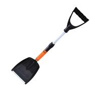 Genérico Portable Snow Shovel For Car - 28-34 Inch Telescoping Scoop, Travel Snow Shovel For Vehicle, Truck, SUV, Snowmobiles, ATV, Windshield, Window, Driveway, Outdoor Winter Use