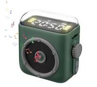 Genérico Portable Speaker - Magnetic Music Player, Magnetic Back Clip Speaker | Computer Speakers with Back Clip For Study Room Car Picnic Party Travel Beach Fitness Workout Sound Box Sound Machine