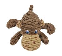 Genérico Portable Squeaky Dog Toy, Plush Chewing Toy, Interactive Teething Doll, Tough & Sturdy, Squeaky Sound, Small to Medium Breeds, Fun Playtime, 9.85x9.06 Inches