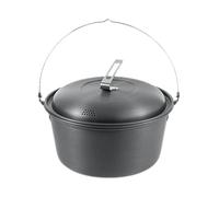 Genérico Portable Steamer Pot - 5l Camping Cookware, Lightweight Non-Stick Cooking Pot with Lid for Rice, Buns, Dumplings, Outdoor Dining, Hiking, Picnics, Backpacking, Travel Meal Preparation