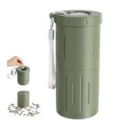 Genérico Portable Sunflower Seed Spit Cup with Shell Storage, 2026 New Sunflower Seed Cups to Spit in, Portable Pistachios Snack Nut Bowl Cup, for Car, Trip, Outdoor (Green)