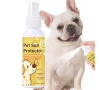 Genérico Portable Sunscreen Dogs, Sweat Resistant Sunblock Spray, 50ML Hydrating Formula with UVA UVB Rays Prevention, Gentle Pet Care with Moisture, Outdoor Protection for Beach Hiking Camping