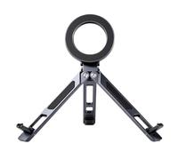 Genérico Portable Travel Phone Tripod Tablet Mount Selfie Video Stand | Suitable for Selfies Video Call Travel Hiking Commuting Office Gym Content Creation Activities