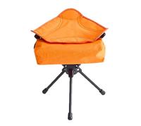 Genérico Portable Travel Stool, Foldable Sitting Camp Chair, Lightweight 12 Inch Seat with Strong Steel Frame, Compact Design with Carry Bag, Outdoor Accessory for Camping Hiking Fishing Gardening