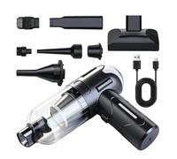 Genérico Portable Vacuum for Car Rechargeable High Power with Accessories