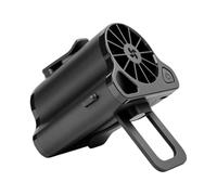 Genérico Portable Waist Fan | Rechargeable 5-speed Digital Display Personal