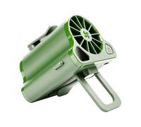 Genérico Portable Waist Fan - Rechargeable Cooling | LED Light