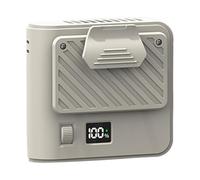 Genérico Portable Waist Fan - Wearable Belt Personal Fan | Adjustable Speeds with Hands Free Cooling for Summer Camping Hiking Fishing Work Sports Gym Exercise Running Walking Concerts Gardening Use