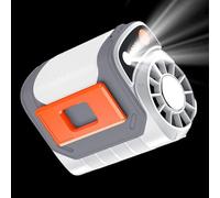 Generico Portable Waist Fan, Wearable Body Cooling Device, Hands-Frees Rechargeable Fan for Outdoor Activities, Festivals, Offices, Hiking, Camping, Travel, Sports, Beach, Fishing