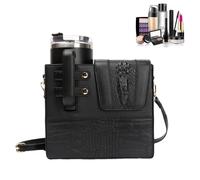 Genérico Portable Water Bottle Bag - Multi-Functional Shoulder Storage Bag | Water Cup Storage Bags | Sport Holder Bottle Sling Bags for Sports | Adjustable Holder Carrier Sling