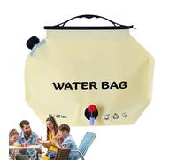 Genérico Portable Water Container, Foldable Storage Bag, 8l Leakproof Design, Sturdy Carry Handle, Great for Prepping, Outdoor Adventures, Garden Use, Vehicle Supply, 16.14x12.2 Inches