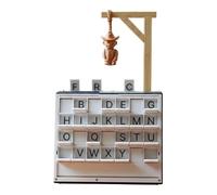Genérico Portable Word Guessing Board Game - 3D Printed Book Case Game | Fun Spelling Challenge for Friends Gathering & Party, Travel & Holiday, Compact Brain Teaser for Adults & Social Night