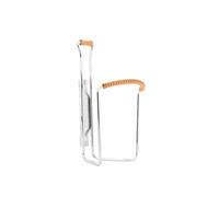 Genérico Portabotellas Sencillo for Bicicleta de Turismo, Estilo Retro, con Soporte for Botellas Agua y Funda Cuero Resistente al Desgaste. Accesorios for bikepacking