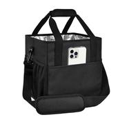 Genérico Portacafé - Tela Oxford, portabebidas, Soporte Aislado | Bolso Plegable de Transporte de Bebidas, isotérmica para Viaje, Camping, Picnic, Playa, Coche, SUV