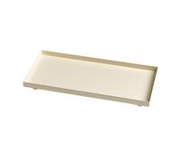 Genérico Portacandele In Metallo - 30,6 x 14,1 x 3,5 Cm Rettangolare, Vassoio Portavivande Decorativo | Display Per Casa, Soggiorno, Camera Da, Bagno, Ingresso, Tavolo Da Pranzo, Caminetto, Ristorante