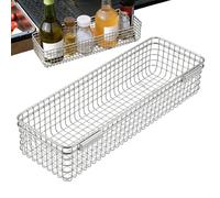 Genérico Portacubiertos - Acero Inoxidable Secado Rápido Portátil - Organizador de Cubiertos para Accesorios de Camping - para Tenedores Cucharas Hogar Cocina Encimera Picnic al Aire Libre