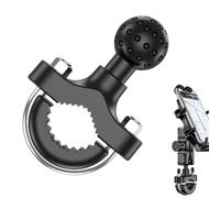 Genérico portaenganche, cabezal de fijación para espejo retrovisor con rótula - Accesorios antideslizantes impermeables para cámaras de acción, bicicleta y deportes al aire libre
