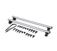 Genérico Portaequipajes Barras Transversales para Chevrolet para Sonic Barras Transversales para Techo Portaequipajes con Cerradura Barras Transversales para Techo Sedán(Plata)