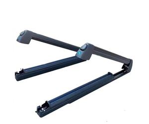 Genérico Portaequipajes para Coche Paquete De 2 Portaesquís Y Portatablas Snowboard Aleación Aluminio para Techo Coche para Transporte De Equipaje