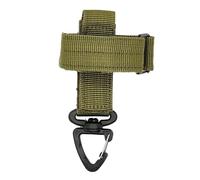 Generico Portaguantes de Clip para Trabajo, Clip para Guantes de cinturón de Herramientas, Soporte Multiusos con Hebilla de Metal y Nailon para Pesca, esquí, Senderismo, Army Green, riferimento