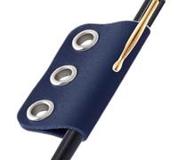 Generico Portalápices con clip, piel sintética extraíble - Clip de bolígrafo para planificador de escritorio - para cuadernos, papel, archivadores, escritorio doméstico, estudiantes, adultos