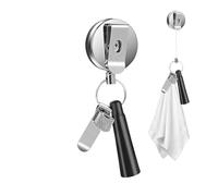 Genérico Portapaños de cocina | Soporte de pinza extensible para tela - Pinzas antideslizantes para paños de cocina, para baño, dormitorio, cocina, lavadero, salón, casa, apartamento