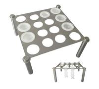 Genérico Portastampo Resina Pezzi Scacchi Supporto | Suporto Metallo per Scachi | Staffe Robusper Kit Realizzazione Gioco, Accessorio Essenziale per Artigianato E Creazioni Personalizzate