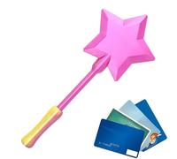 Genérico Portatarjetas de Crédito - De Pago Impresa En 3D | Tarjeta Estrella sin Contacto | para Niños Adultos Amantes de la Tecnología Cosplay Magia Eventes Temáticos