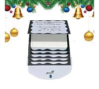 Genérico Portatarjetas Navideñas Hecho a Mano,Librito Decorativo Extraíble,Expositor De Tarjetas En Cascada | Para Adultos Celebraciones Navidad Cumpleaños Fiestas Escolares Reuniones