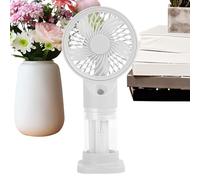 Genérico portátil Misting Fan, plegable Air Blower, 6,38 x 1,73 x 3,07 pulgadas, Compact Battery Operated Cooler, Spray Fan, for Travel, Outdoor, Camping, Beach, Walking, Deportes, Hiking, Picnic