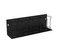 Genérico Portavasos magnético - Acero al Carbono de 43x10,5x14 cm, Portavasos magnético para refrigerador, Rejilla para Bebidas con 4 Ranuras | Ideal para Almacenamiento en Pared o en el hogar.