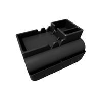 Genérico Portavasos para Sofá - Bandeja con Bolsillo Lateral, Organizador Silicona Antideslizante, Soporte Multifuncional para Bebidas y Teléfono | Ideal para Cama Escritorio Auto Viaje