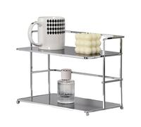 Genérico Portavasos, Rejilla De Secado De Tazas Y Tazas De 2 Niveles, Rejilla De Secado De TaTas, Organizador De Almacenamiento De Ta Tas, Soporte Para Ts De Café Para Cocina