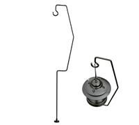 Generico Portavelas plegable | Portátil de estilo vintage, metálico portátil para colgar faroles de exterior | para iluminación en jardín, patio, , senderismo, escalada,