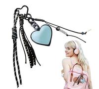 Genérico Porte-clés avec pendentif en forme de cœur - Porte-Clés Pendentif Cœur,Mode Masculine Cadeaux pour Petit Ami Copine Famille Saint-Valentin