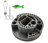 Genérico Porte-Outil De Montage De Mouches - Porte-Pinces Pour Mouche | Poste Haute Densité, Boîtier Portable Pour 7.09x7.09x2.05 Pouces Pours Débutants Et Adultes