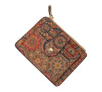 Genérico Portefeuille Porte-Cartes Femme - Porte-Carte Vintage Marron | Petit Portefeuille Compact | Pour Espèces Permis de Conduire Cartes de Crédit Objets