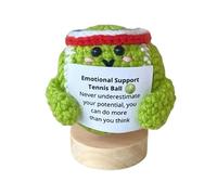 Genérico Positive Crochet | de Tejer con Frases Inspiradoras | Positivo con Mensajes Motivadores para Alivio de Estrés, Decoración Hogar y Trabajo