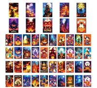 Genérico Postal de Felicitación de Halloween Pack de 50 Piezas de Papelería