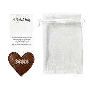 Generico Postales inspiradoras - Postales inspiradoras positivas portátiles con forma de corazón | Tarjetas de fútbol con forma de corazón | Para el hogar, interiores y exteriores, padres, amantes