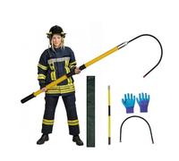 Genérico Poste de Rescate, Poste de Rescate de Fibra de Vidrio Aislado para Trabajos de Alta tensión comerciales con Gancho de 18", para Bomberos y electricistas (amaril