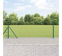 Genérico Poste de Valla Verde 50 x 0,5 m (Malla de 36 mm) Acero y PVC,Bricolaje,Vallas de jardín,Paneles de vallas-3353542