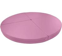 Genérico Poste portátil - Colchoneta Plegable Redonda de 1,2 m/1,5 m/1,6 m/2 m para Gimnasia y Yoga, con Acolchado de Seguridad Que Absorbe los Impactos para Danza y Fitness, Ideal para Uso doméstico